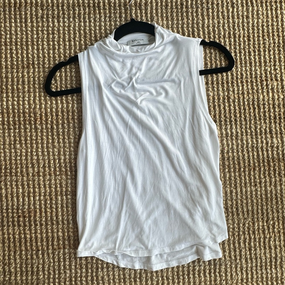 Babaton White Dress Top